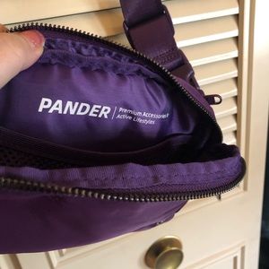 Purple Pander crossbody bag or belt bag